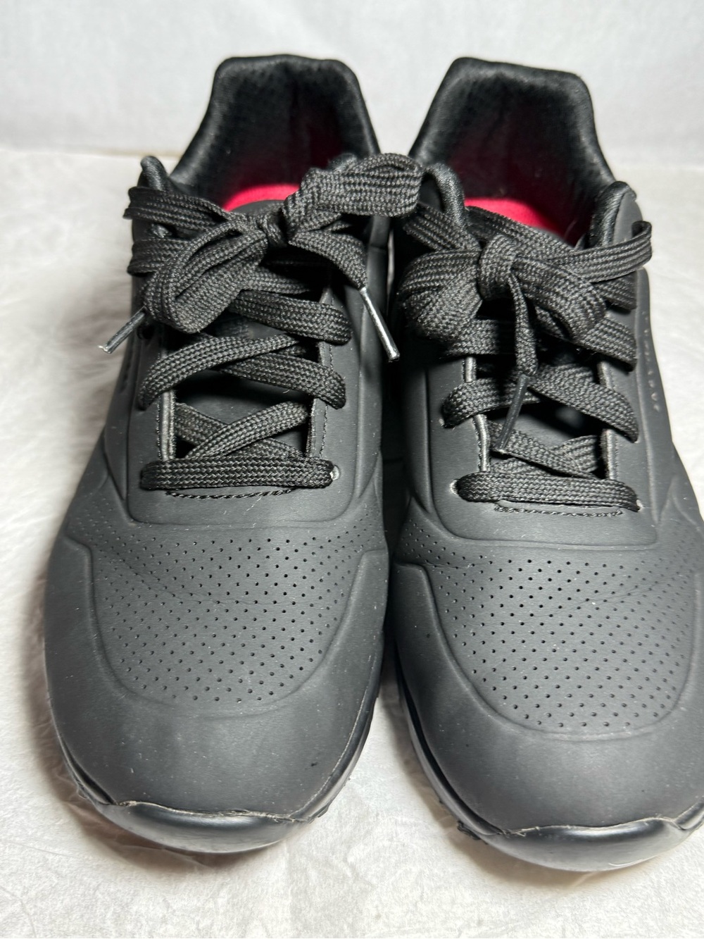 Skechers Men's All-Black Comfort Work Sneakers